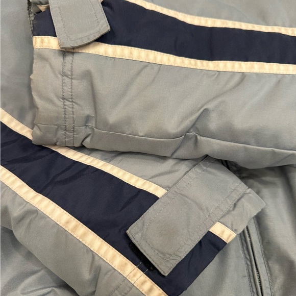 Footlocker Vintage Men's Blue and Navy Heavy Duty Jacket - Picture 5 of 6